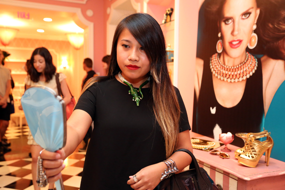 Anna Dello Russo at H&M Preview @ Eloise at The Plaza