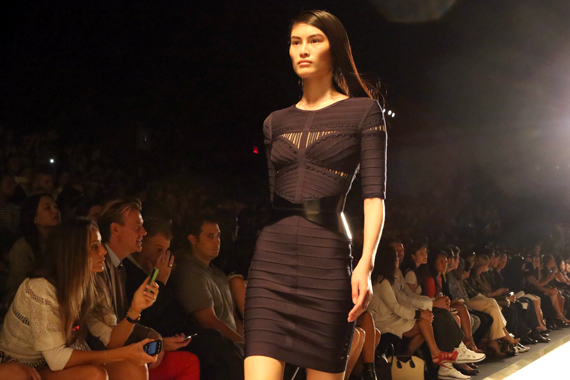 Hervé Léger by Max Azria Spring 2013