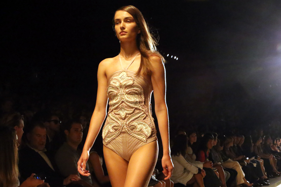 Hervé Léger by Max Azria Spring 2013