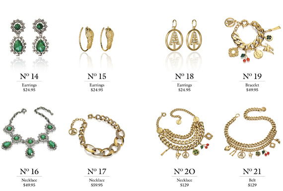 Anna Dello Russo at H&M Lookbook + Price List