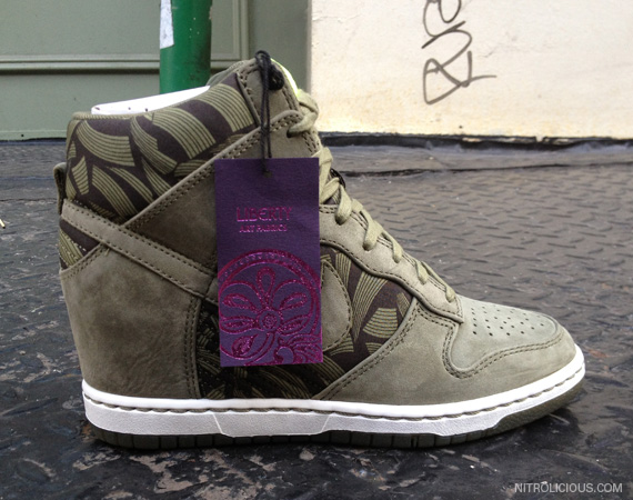 Liberty x Nike Dunk Sky High   Lotus Jazz Collection
