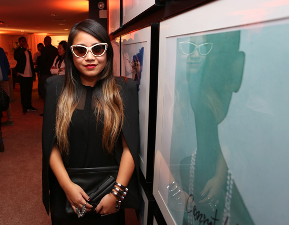 Vogue Eyewear & CFDA Event with Emma Roberts & Nanette Lepore