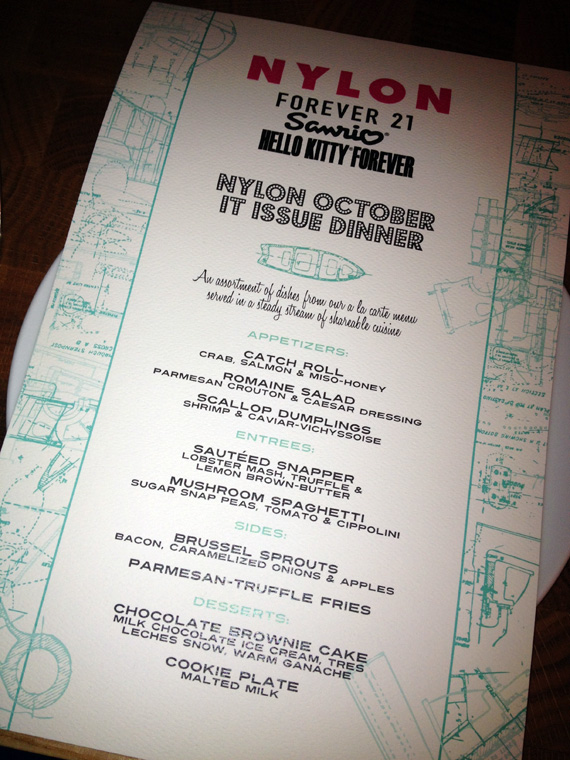 Nylon x Forever 21 x Sanrio #HelloKittyForever Dinner @ Catch
