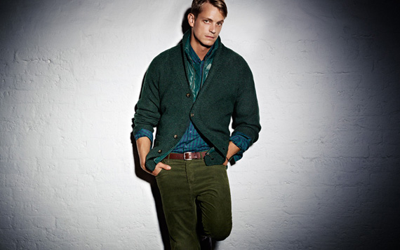 Joel Kinnaman for H&M Mens Fall 2012 Ad Campaign