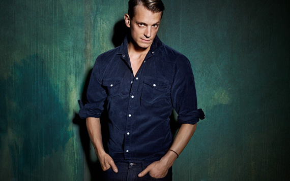 Joel Kinnaman for H&M Mens Fall 2012 Ad Campaign