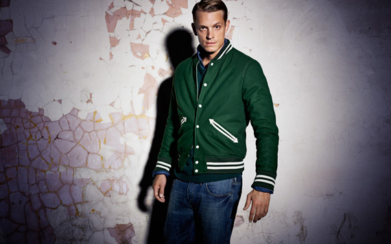 Joel Kinnaman for H&M Mens Fall 2012 Ad Campaign