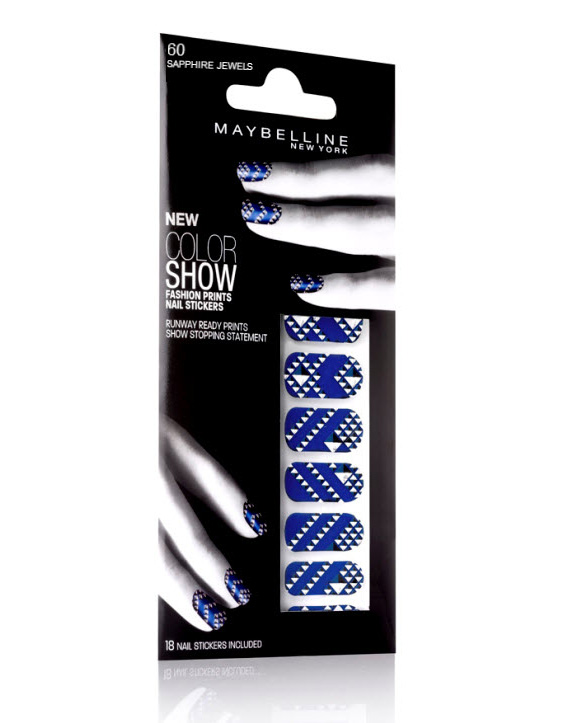 Maybelline Color Show Fashion Prints Nail Stickers & Sequins