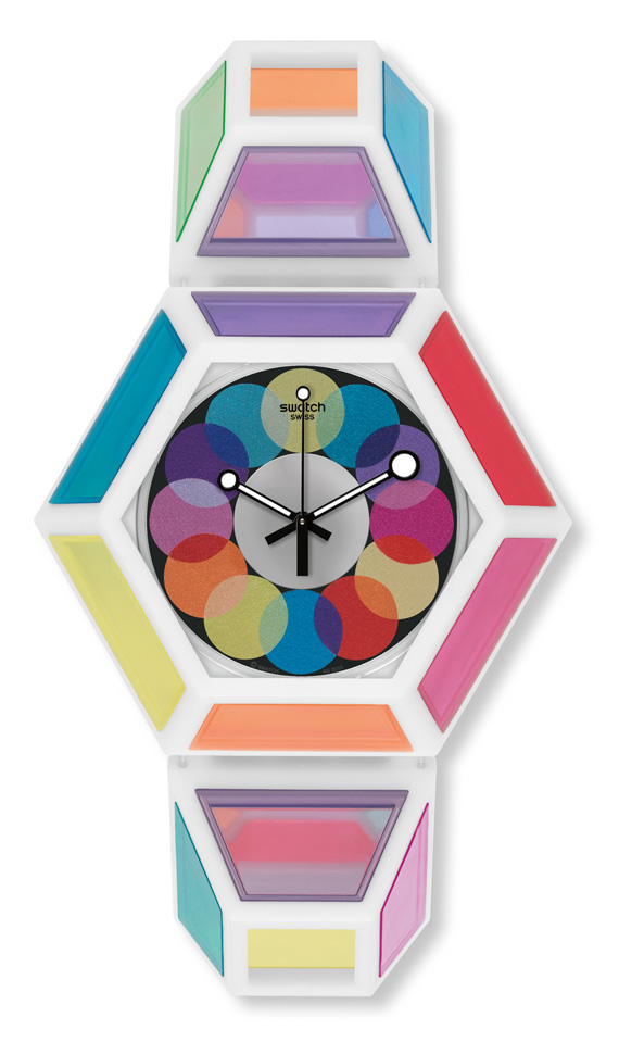 Swatch x Fred Butler Dodecahedron Collision Watch