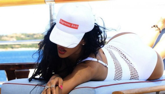 Married to the Mob Queen B Camo Snapback