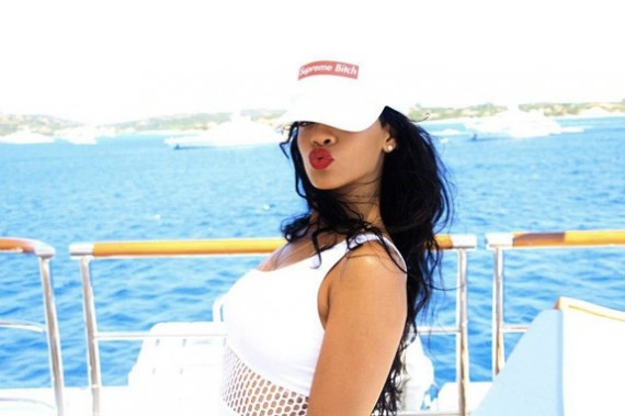 Married to the Mob Queen B Camo Snapback