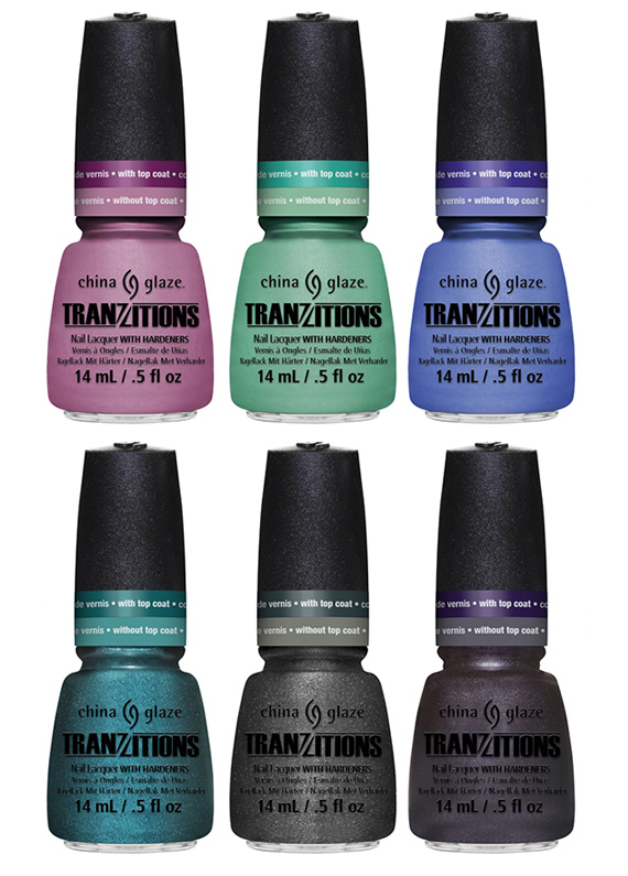 China Glaze Tranzitions Nail Lacquer Collection