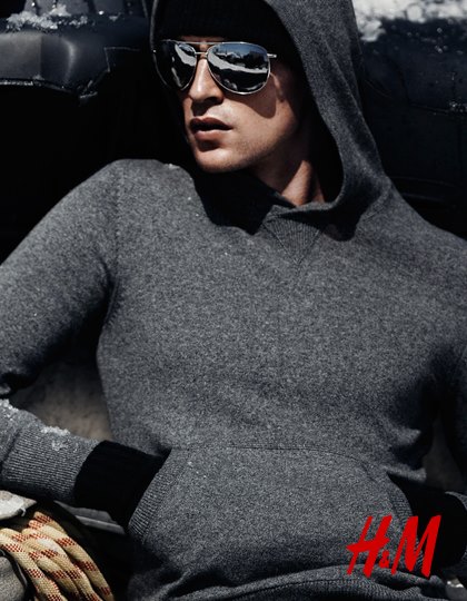 H&M Holiday 2012 Ad Campaign featuring Daria Werbowy
