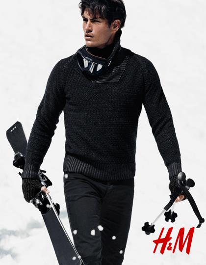 H&M Holiday 2012 Ad Campaign featuring Daria Werbowy