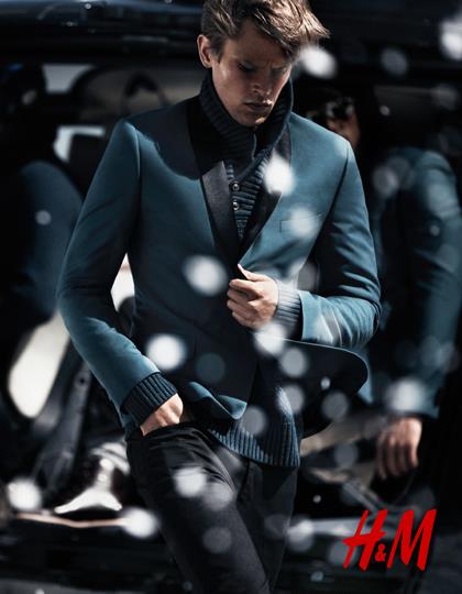 H&M Holiday 2012 Ad Campaign featuring Daria Werbowy