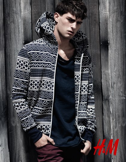 H&M Holiday 2012 Ad Campaign featuring Daria Werbowy