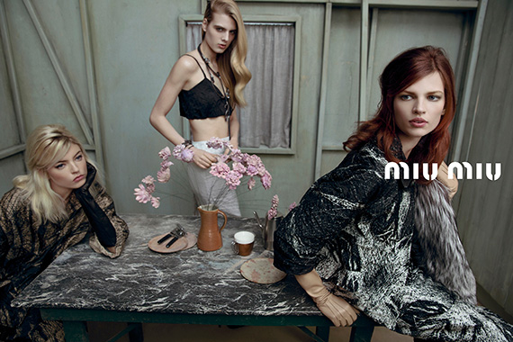Miu Miu Spring/Summer 2013 Ad Campaign