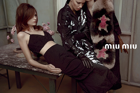 Miu Miu Spring/Summer 2013 Ad Campaign