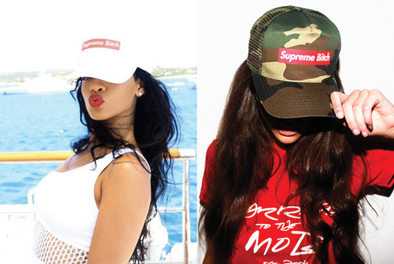 Married to the Mob Queen B Camo Snapback
