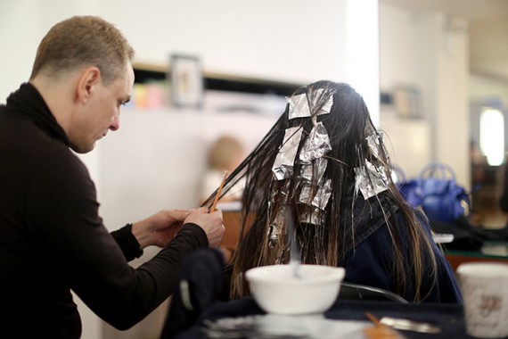 A day with Eiji Yamane at Eiji Salon...