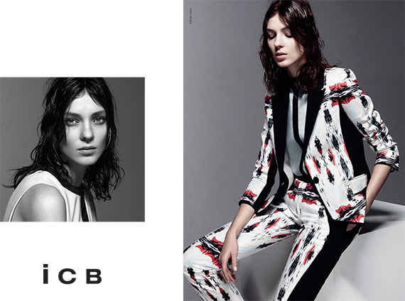 Theyskens Theory, Belstaff, ICB, Guess Spring/Summer 2013 Ad Campaigns