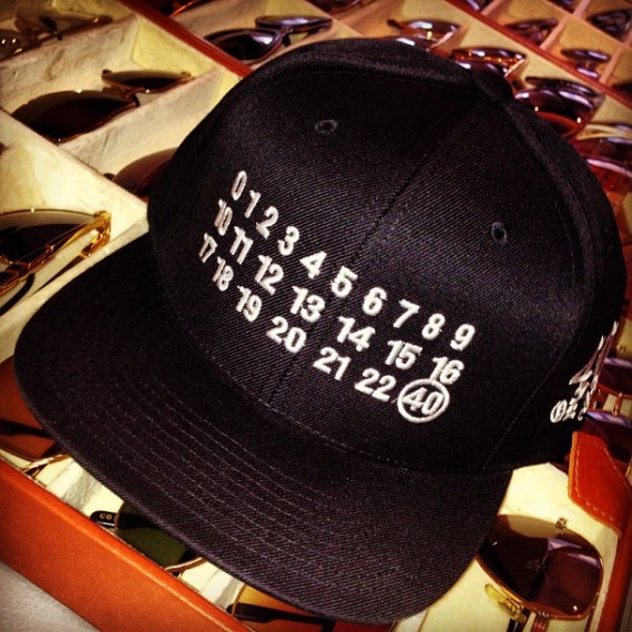 40oz Margiela Inspired Numbers Snapback