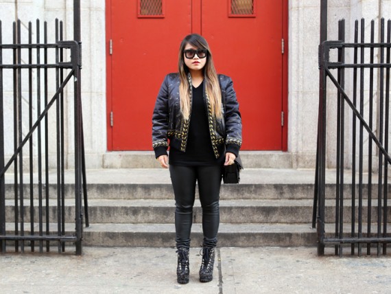 NYFW: black & gold