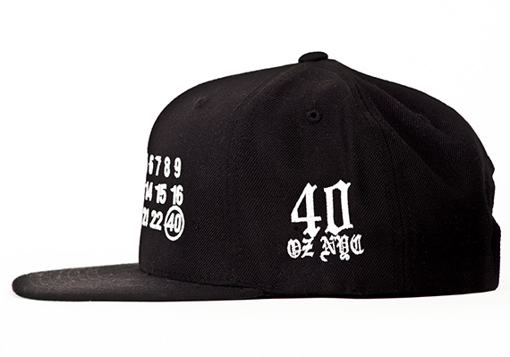 40oz Margiela Inspired Numbers Snapback